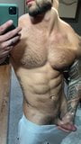 Hunk Stripper-Mann-Show nackt am ganzen Körper snapshot 2