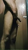 Badkameroefening voor mijn lul van paardenmaat. Mijn kont was gevuld met sperma, grote zwarte lul zeepmassage snapshot 6