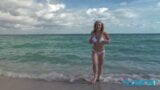 Blond bikini babe fucks boyfriend snapshot 2