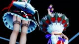 Mmd touhou - eikishiki &amp; seija (futa) - baile y sexo snapshot 1