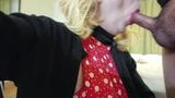 Sissy crossdresser, Annette se fait baiser au motel par un homme masqué snapshot 4