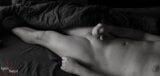 Little Cut Cock Masturbation in Bed snapshot 9