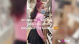 Inna, adolescente rousse, nous fait patiner et montre son corps nu en public snapshot 1