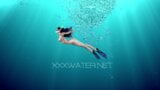 Irina Russaka aka Stefanie Moon underwater swimming snapshot 1