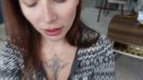 Hot Brunette SUCKED and ate my CUM snapshot 2