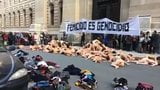 Nackte Frauen protestieren in Argentinien - Farbversion snapshot 8