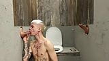 #257 Twink sucked and fucked in the ass by two strangers in holes in the wall snapshot 15