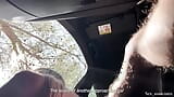 Public Dick Flash! A Naive Teen Caught Me Jerking Off in the Car on a Hiking Trail and Helped Me Out snapshot 11