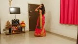 Ấn Độ bhabhi trong saree với chồng snapshot 6