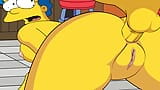 MOE RUINS MARGE'S ASS (THE SIMPSONS) snapshot 20