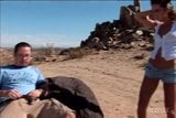 Naomi russell pedindo carona no deserto anal snapshot 3