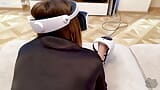 Tricky stepson fucks his naive stepmom while she is in virtual reality snapshot 12