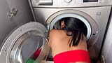 Stepdaughter gets fucked while stuck in the washing machine snapshot 7