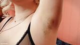 hairy armpits humiliation - female domination FemDom POV video- hot Mistress Arya Grander dirty talk snapshot 13