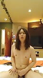 Japanese crossdresses masturbate snapshot 14