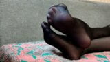 Ilandis shows feet in black pantyhose snapshot 2