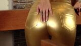 GOLDENPANTS - blonde beauty striptease snapshot 2