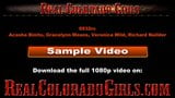 Tres milfs bisexuales de real colorado follan mientras acampan snapshot 4