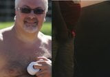 Bearded daddy caught pissing snapshot 1