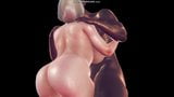 2B 3d CG animation sex Big tits snapshot 2