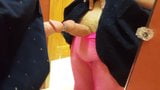 Crossdresser Gets Carried Away In Dressing Room 1B snapshot 3