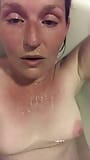 Hot, sweaty and horny in the bath snapshot 8