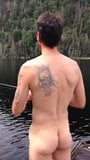 hung guy fishing and jerking hotttt snapshot 2