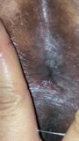 Задница и киска, текущая спермой (перед сексом) snapshot 9