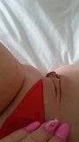 Red panties clit rubbing snapshot 5