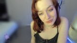 ASMR – HOT redhead, sweet lip gloss kisses snapshot 2