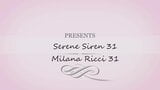 Serene Siren and Milana Ricci Lesbian MILFs on AllOver30 snapshot 1