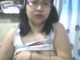 chubby filipino kız gösterir göğüsler için eğlendirmek skype bf-p1 snapshot 1