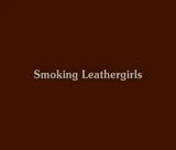 Hot Babes Smoking In Leather Compilation snapshot 1