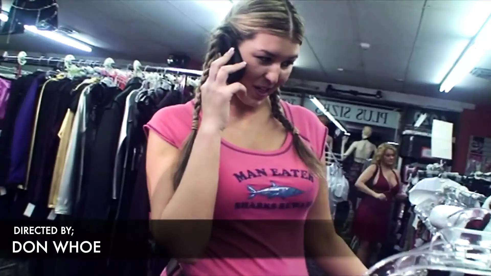 Stepmother and Stepdaughter get Busy in the Sexy Store with Employee |  xHamster