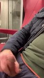 Cumming on myself in the train snapshot 6