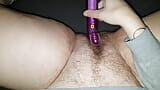 Pussy play time with rabbit dildo vibrator snapshot 8