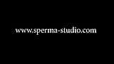 Orgie de sperme pour la salope JJ et Sunny Sun - Sperma-studio 30807 snapshot 10