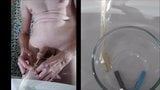 catheter insertion, jerk off and cumming snapshot 4