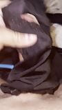 Teachers silky black panties snapshot 7