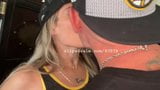 Dom and Kate Hockey Fans Kissing snapshot 3