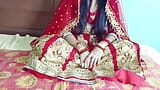 Amour et mariage avec une jolie villageoise indienne - vidéo de sexe maison réelle en gros plan snapshot 1