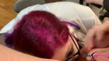 Dr. Abbys Schwanztherapie - Blowjob in der BBW Goth Praxis snapshot 15