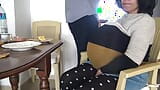 pregnant wife cheating with her servant while husband is at work snapshot 14