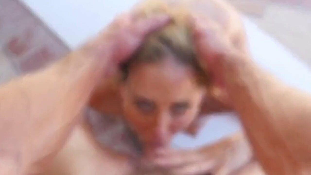 close-up asmr, blonde milf Cherie Deville lubes up for an anal fuck