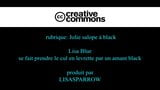 Lisa Blue de fait prendre le cul en levrette par un amant black snapshot 1