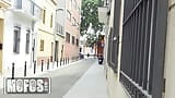 Jordi El Nino Polla  Meets Thirsty Cock Sucker Roma Amor While Walking On The Street - MOFOS snapshot 4