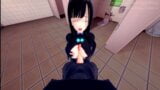 Reika - Sex in a public toilet during a mission (Gantz) snapshot 3