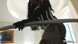 POV! High Heeled Black Girl Lori Alexia Gets BBC Lex Steele! snapshot 3