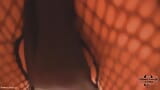 Sinn sage infila una lingerie a rete per eseguire video hot provocante! snapshot 13