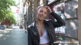 Hot Teen Bella Aviva has Hardcore Sex in Public snapshot 4